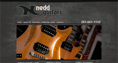Desktop Screenshot of neddguitars.com